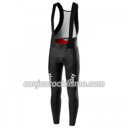 Culotte largo con tirantes 2019 Team Sky N001